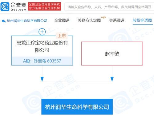 珍宝岛参股成立生命科学公司,注册资本2亿元